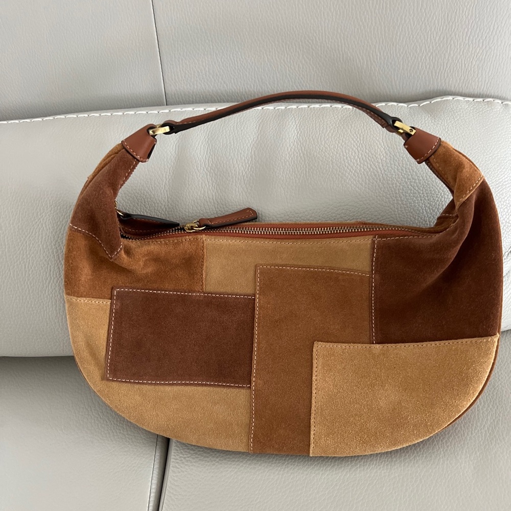 Staud Sasha suede Bag - limited edition New without tags - Picture 1 of 7